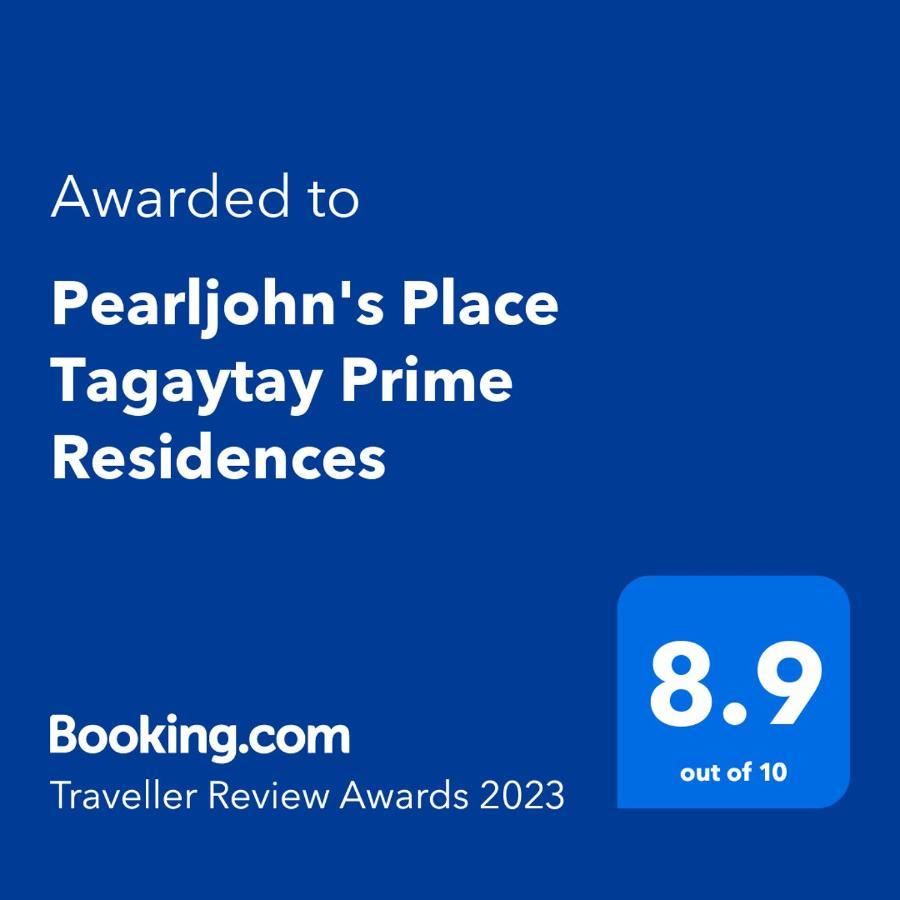 Pearljohn'S Place Tagaytay Prime Residences Тагайтай Экстерьер фото